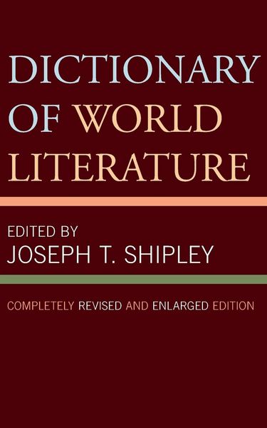 Produktbild: Dictionary of World Literature