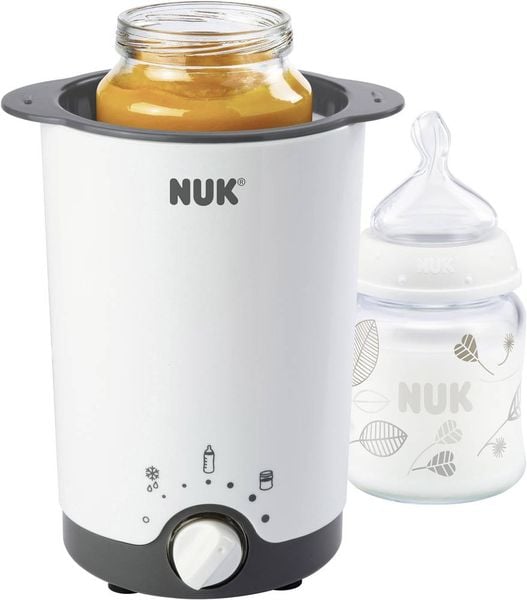 NUK Thermo 3in 1 Babykostwärmer Weiß, Schwarz