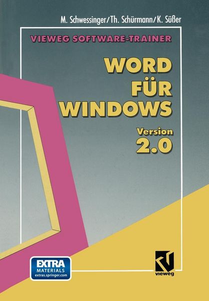 Produktbild: Vieweg Software-Trainer Word f&uuml;r Windows 2.0