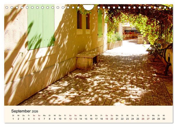 Produktbild: Mediterraner Seelenfrieden (Wandkalender 2026 DIN A4 quer), CALVENDO Monatskalender