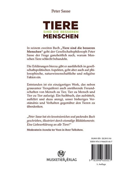 Produktbild: Tiere sind die besseren Menschen