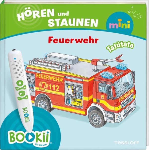 BOOKii Hören und Staunen Mini Feuerwehr, Gebundene Ausgabe von Ida Schuhmann, Tessloff Verlag Ragnar Tessloff GmbH & Co. KG, 978-3-7886-7659-9