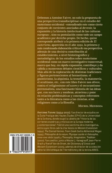 Produktbild: El esoterismo