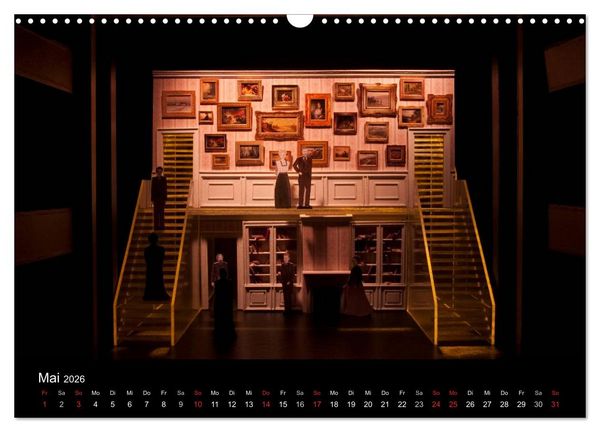 Produktbild: FASZINIERENDE THEATERR&Auml;UME (Wandkalender 2026 DIN A3 quer), CALVENDO Monatskalender