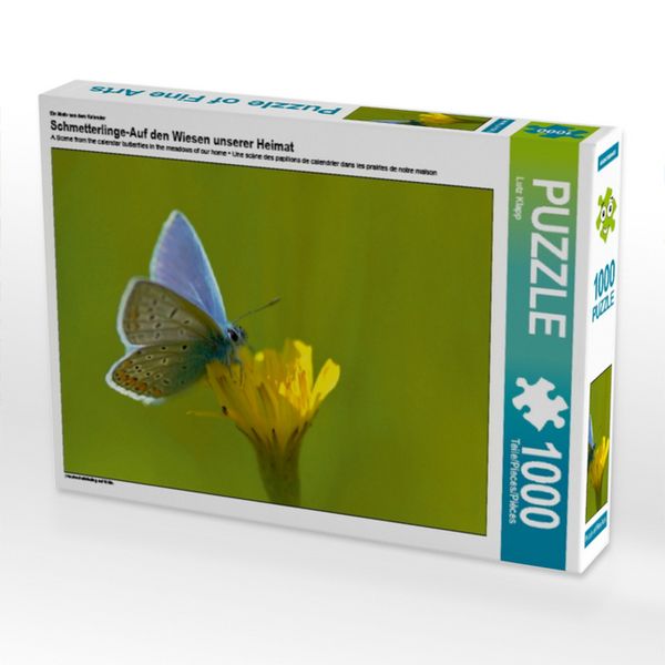 Produktbild: CALVENDO Puzzle Ein Motiv aus dem Kalender Schmetterlinge-Auf den Wiesen unserer Heimat | 1000 Teile Lege-Gr&ouml;&szlig;e 64x48cm Foto-Puzzle f&uuml;r gl&uuml;ckliche Stunden