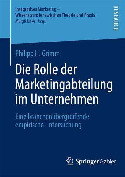 Produktbild: Die Rolle der Marketingabteilung im Unternehmen
