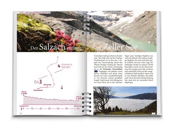 Produktbild: KOMPASS Radreisef&uuml;hrer Tauernradweg