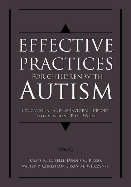 Produktbild: Effective Practices for Children with Autism