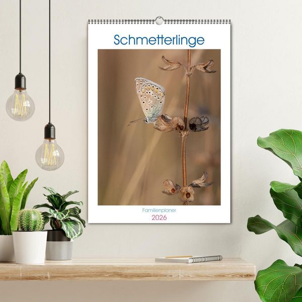 Produktbild: Schmetterlinge in Bayern (Wandkalender 2026 DIN A2 hoch), CALVENDO Monatskalender