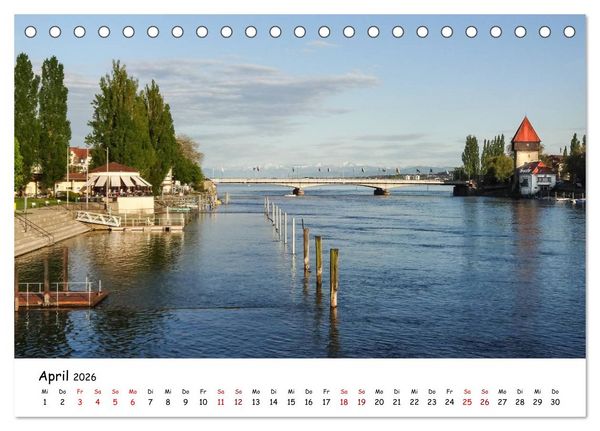 Produktbild: Konstanz - Juwel am Bodensee (Tischkalender 2026 DIN A5 quer), CALVENDO Monatskalender