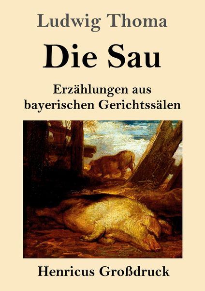 Produktbild: Die Sau (Gro&szlig;druck)