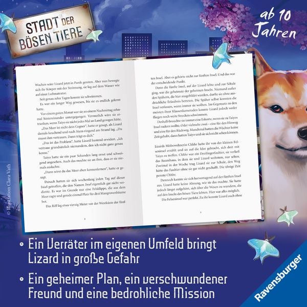 Produktbild: Stadt der b&ouml;sen Tiere, Band 3 - Der Spion