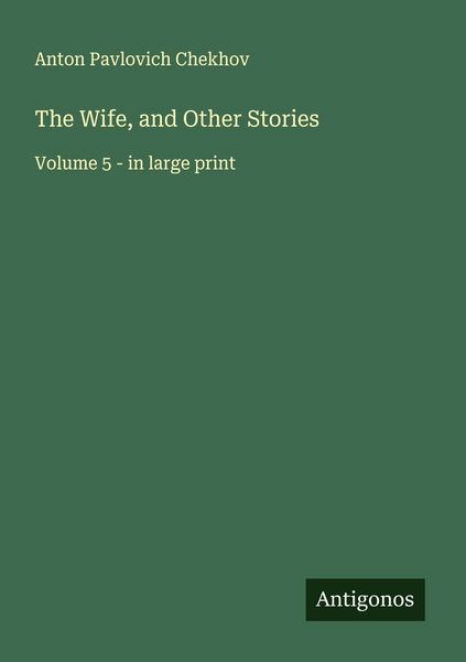 Produktbild: The Wife, and Other Stories