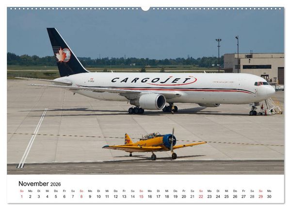 Produktbild: Die sch&ouml;nsten Airliner (Wandkalender 2026 DIN A2 quer), CALVENDO Monatskalender