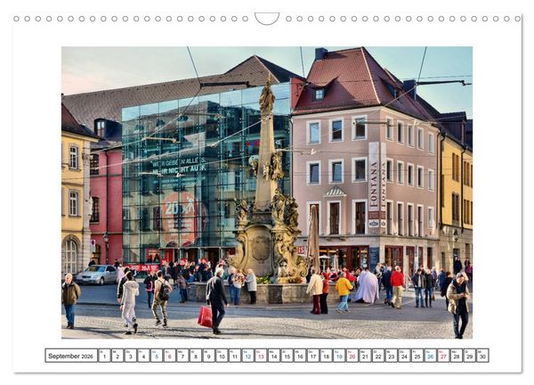Produktbild: W&uuml;rzburg - Ansichtssache (Wandkalender 2026 DIN A3 quer), CALVENDO Monatskalender