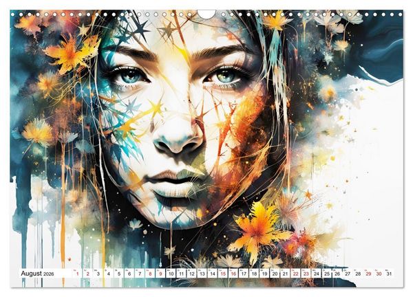 Produktbild: Wilde Ladys (Wandkalender 2026 DIN A3 quer), CALVENDO Monatskalender