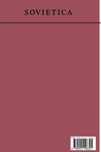 Produktbild: Bibliographie der Sowjetischen Philosophie Bibliography of Soviet Philosophy
