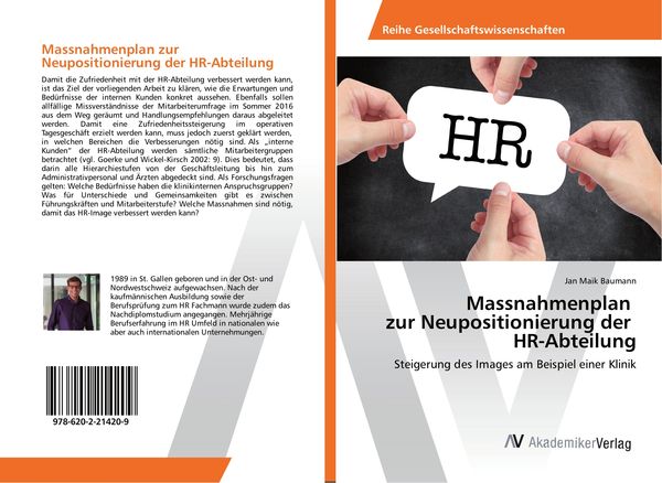 Produktbild: Massnahmenplan zur Neupositionierung der HR-Abteilung