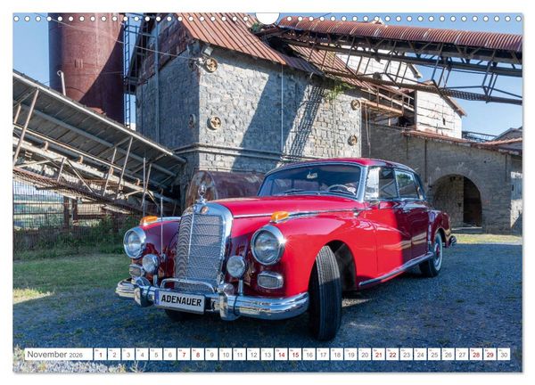 Produktbild: Mercedes Benz Adenauer: Legenden sind rot. (Wandkalender 2026 DIN A3 quer), CALVENDO Monatskalender