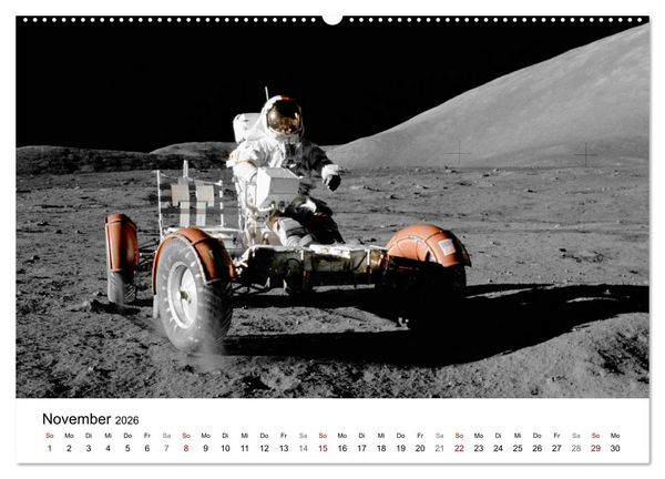 Produktbild: Abenteuer im Weltraum (hochwertiger Premium Wandkalender 2026 DIN A2 quer), Kunstdruck in Hochglanz