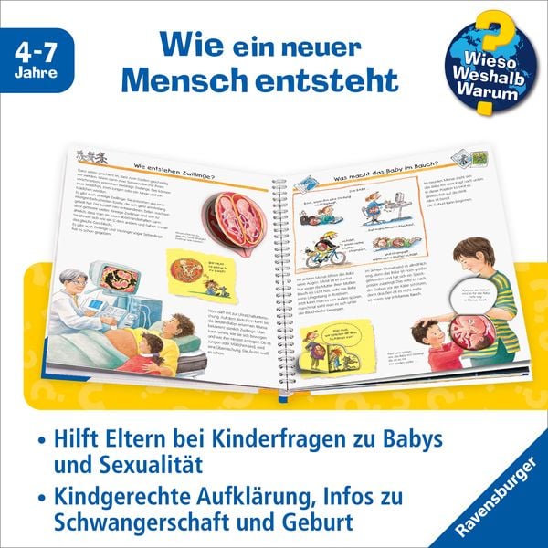 Produktbild: Wieso? Weshalb? Warum? Band 13 - Woher die kleinen Kinder kommen