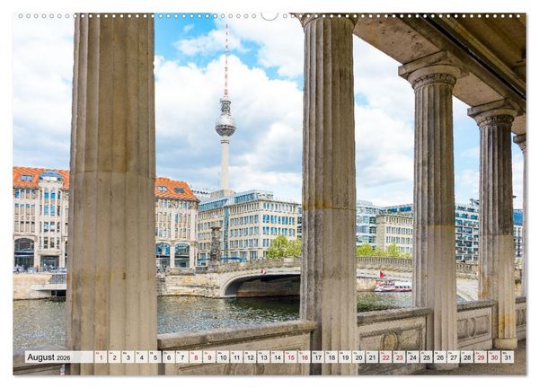 Produktbild: Berlin rund ums Jahr (hochwertiger Premium Wandkalender 2026 DIN A2 quer), Kunstdruck in Hochglanz