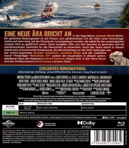 Produktbild: Jurassic World: Die Wiedergeburt