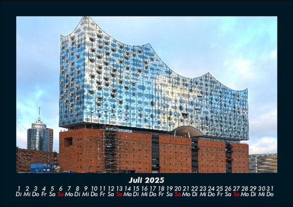 Produktbild: Hamburg 2025 Fotokalender DIN A5
