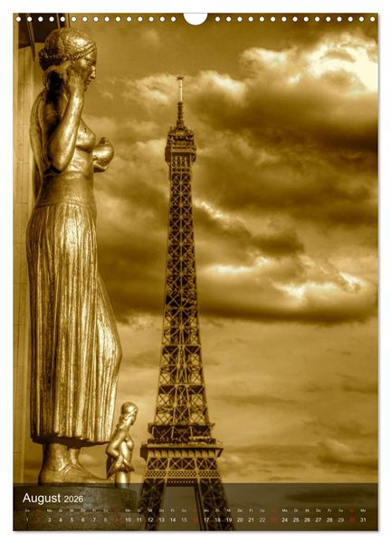 Produktbild: Paris - Die Sch&ouml;ne am Fluss (Wandkalender 2026 DIN A3 hoch), CALVENDO Monatskalender