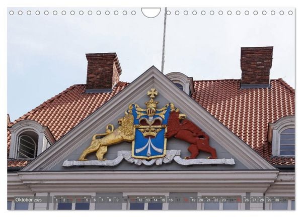 Produktbild: Stralsund - Perle der Ostsee (Wandkalender 2026 DIN A4 quer), CALVENDO Monatskalender