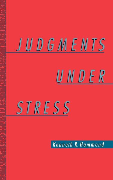 Produktbild: Judgments Under Stress