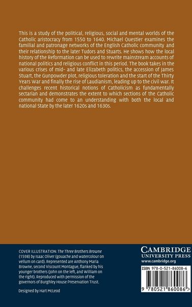 Produktbild: Catholicism and Community in Early Modern England