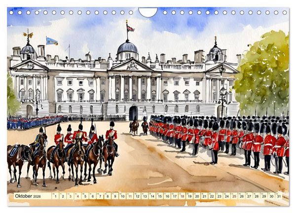 Produktbild: London - Metropole auf der Insel (Wandkalender 2026 DIN A4 quer), CALVENDO Monatskalender