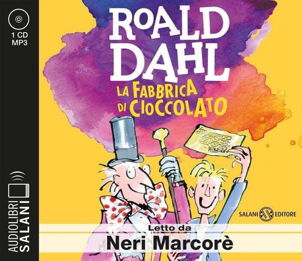Produktbild: La fabbrica di cioccolato letto da Neri Marcor&egrave;. Audiolibro. CD Audio formato MP3