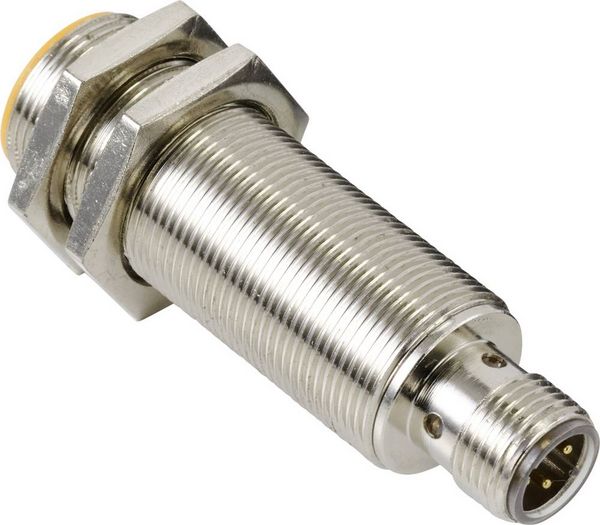 Produktbild: TRU COMPONENTS N&auml;herungsschalter Induktiv TC-9393040 TC-9393040 M18 b&uuml;ndig PNP (&Oslash; x L) 18 mm x 52.7 mm