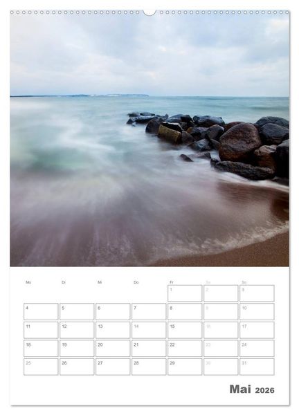 Produktbild: Typisch R&uuml;gen / Planer (Wandkalender 2026 DIN A2 hoch), CALVENDO Monatskalender