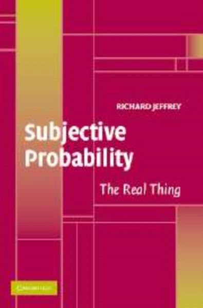 Produktbild: Subjective Probability