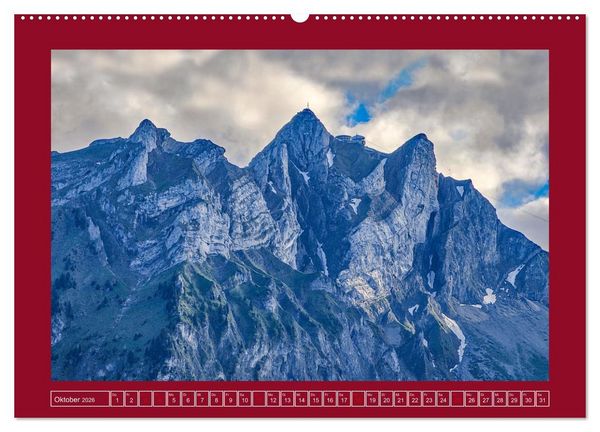 Produktbild: Gr&uuml;ezi in den Schweizer Bergen (Wandkalender 2026 DIN A2 quer), CALVENDO Monatskalender