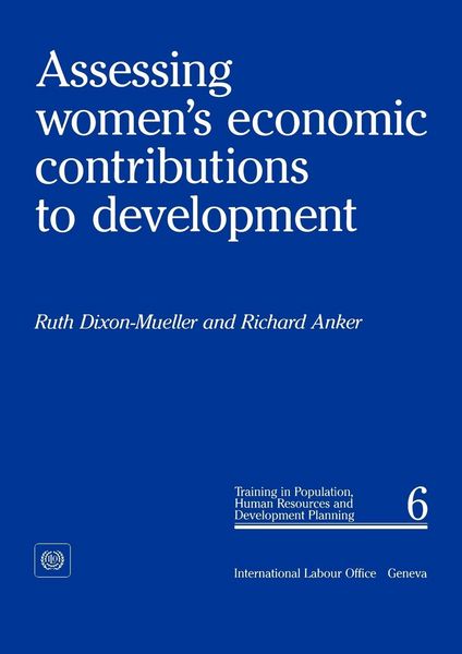 Produktbild: Assessing women's economic contributions to development (PHD 6)