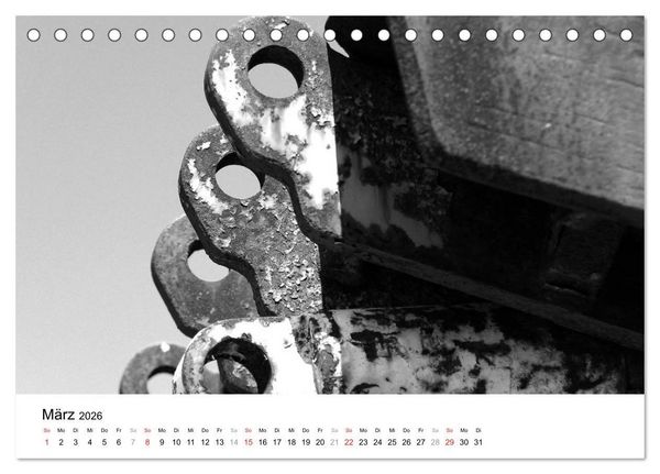 Produktbild: Helden der Arbeit - Alte Arbeitsmittel des Ruhrgebiets (Tischkalender 2026 DIN A5 quer), CALVENDO Monatskalender