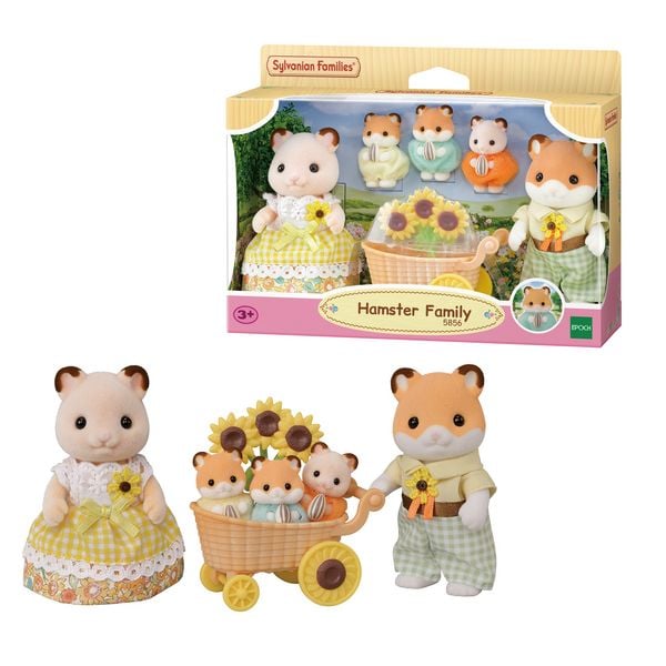 Sylvanian Families 5856 - Hamster Familie