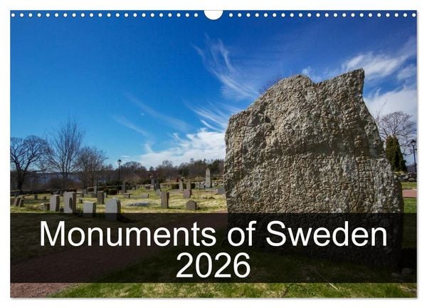 Produktbild: Monuments of Sweden 2026 (Wall Calendar 2026 DIN A3 landscape), CALVENDO 12 Month Wall Calendar