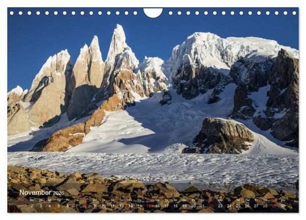 Produktbild: Majest&auml;tische Berge Cerro Torre Patagonien (Wandkalender 2026 DIN A4 quer), CALVENDO Monatskalender