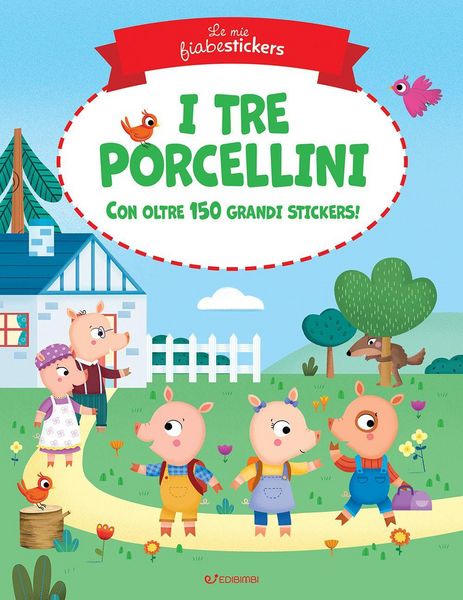Produktbild: I tre porcellini. Le mie fiabestickers