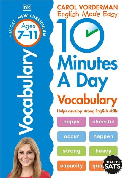 Produktbild: 10 Minutes A Day Vocabulary, Ages 7-11 (Key Stage 2)