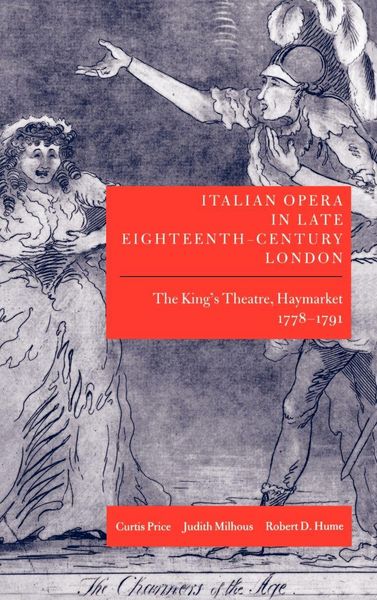 Produktbild: Italian Opera in Late Eighteenth-Century London