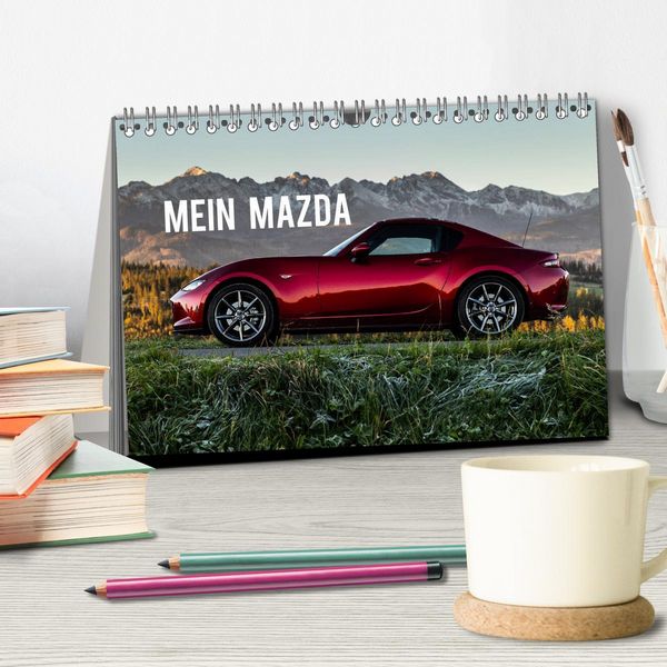 Produktbild: Mein Mazda (Tischkalender 2026 DIN A5 quer), CALVENDO Monatskalender