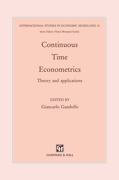 Produktbild: Continuous-Time Econometrics