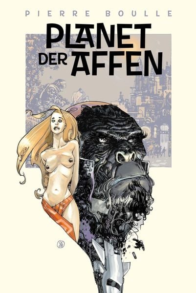 Planet of the Apes alternative edition book cover