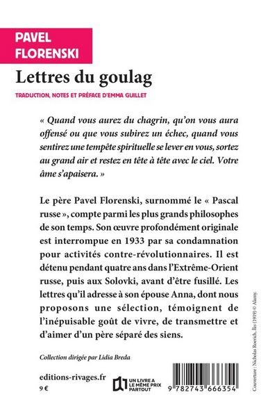 Produktbild: Lettres du goulag. Suivi du Testament